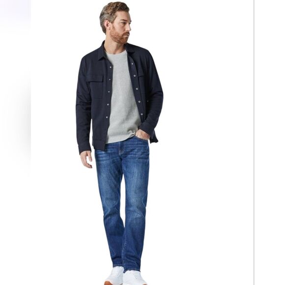 Mavi Zach Straight Leg Jeans Size 33x32 - Picture 1 of 12